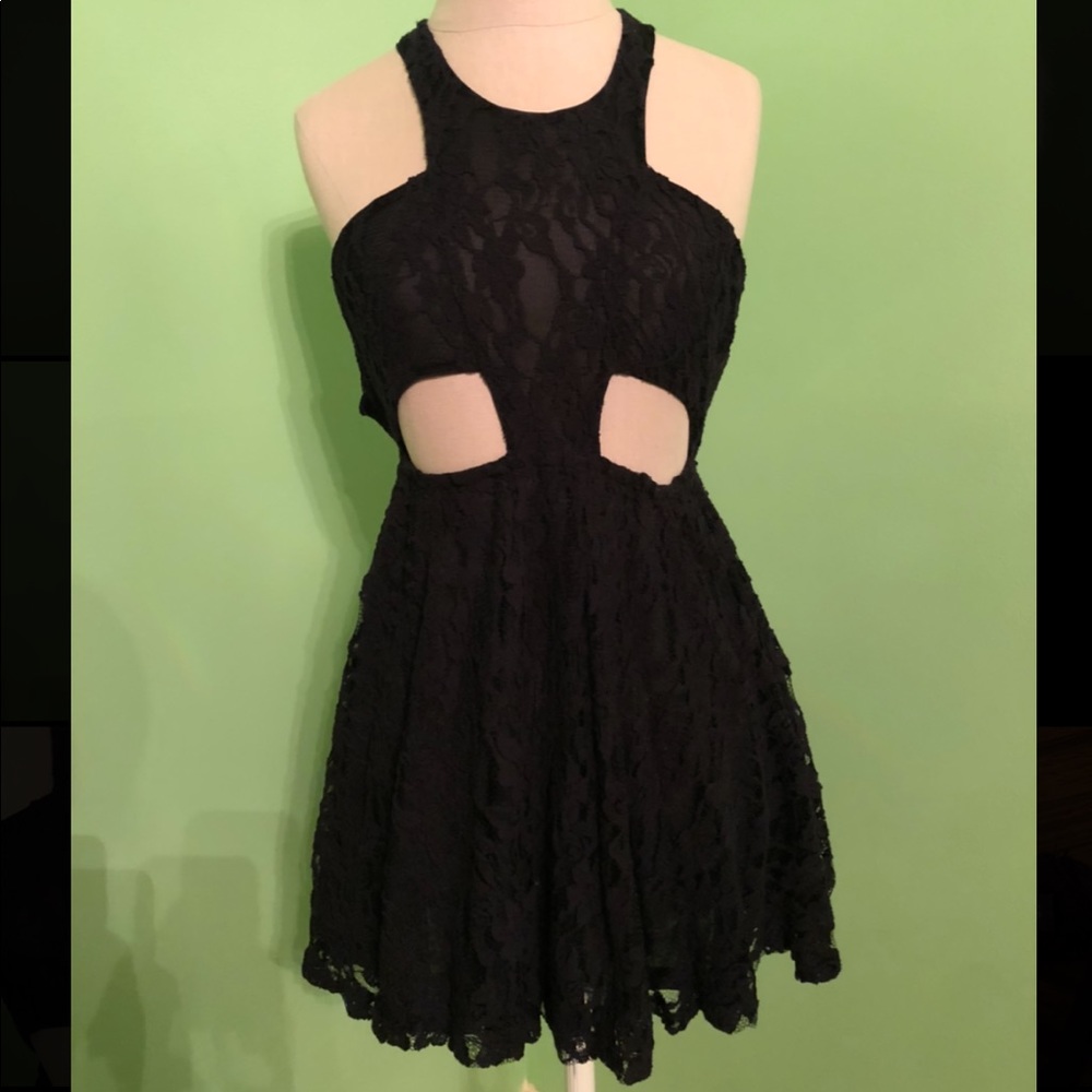 Millau Lace Cutout Dress